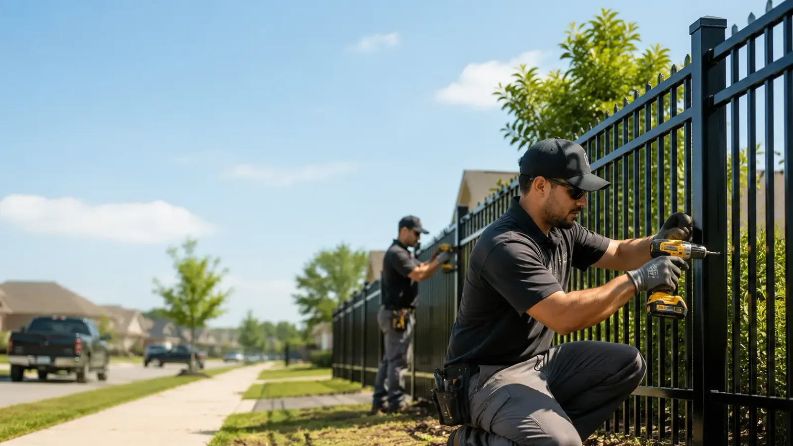 Metal Fence Installation in Wheaton, MN